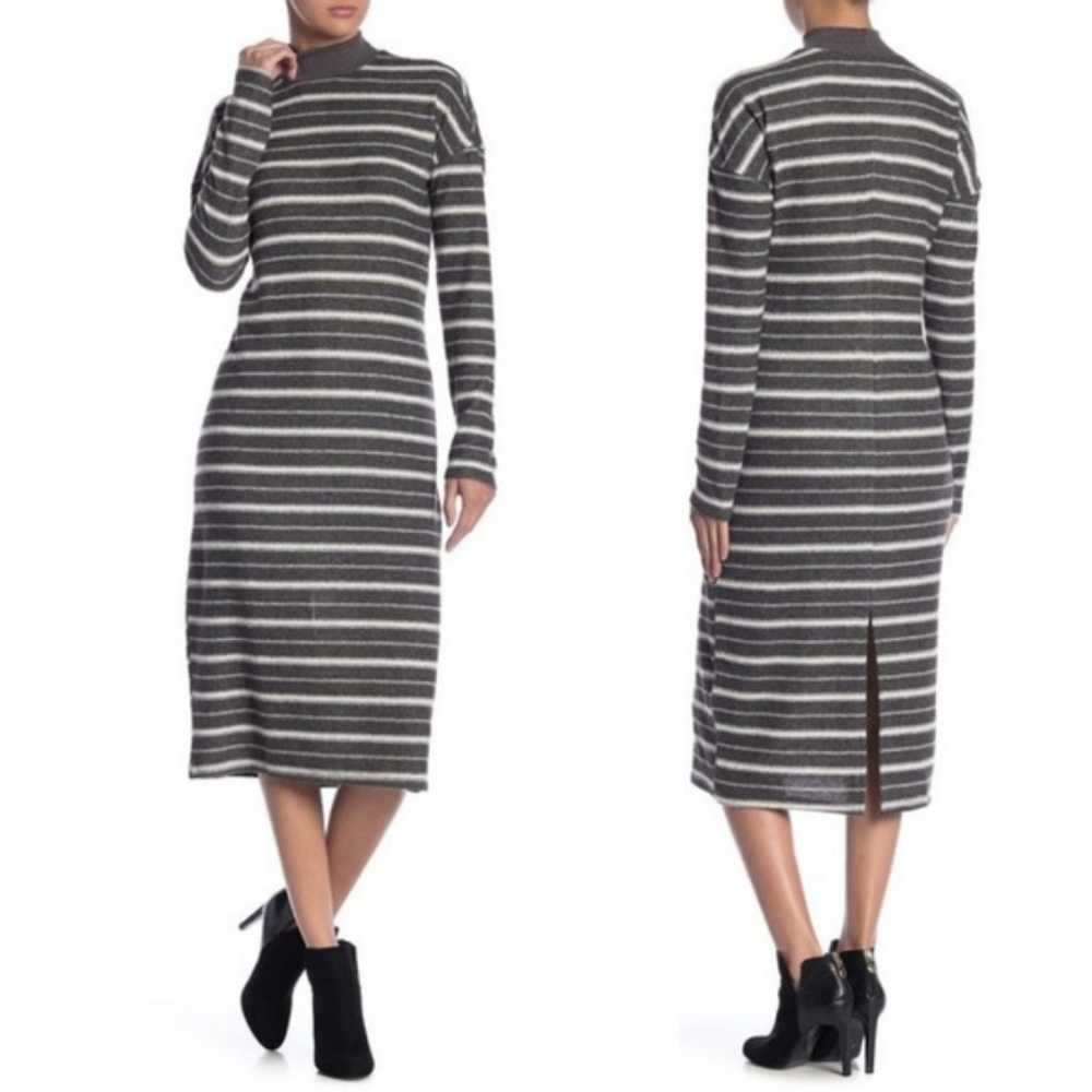Ten Sixty Sherman Stripe Knit Sweater Dress